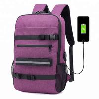 2020  Hot Sale notebook back pack removable backpack straps adventure backpack with USB Charger