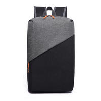 Simple casual design business bookbag waterproof High capacity laptop bag