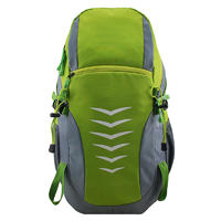 Reflective  Polyester Custom Hiking Back Pack Outdoor Travel Hiking Backpack