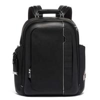 Ultra Modern Compact Leather laptop Backpack With Metal Handle & Sleek Magnetic Zippers