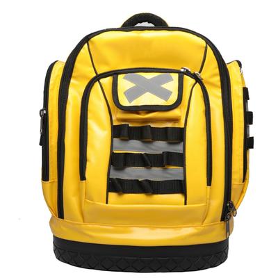 Auto mechanic back pack tool bag Polyester Waterproof backpack with pvc bottom