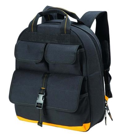 Multi Functional Multiple pockets electrician customized heavy duty polyester high quality tool bag backpack