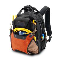 Wholesale Custom Logo Durable Many Pockets Water Proof Plumber Electrician Tool Bag Backpack for Fiber Optic Tool Bag