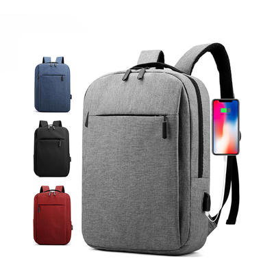 2020 Custom Trending Leisure Outdoor Business Travel Large Capacity USB Charging Laptop Backpack Water Resistance Bag