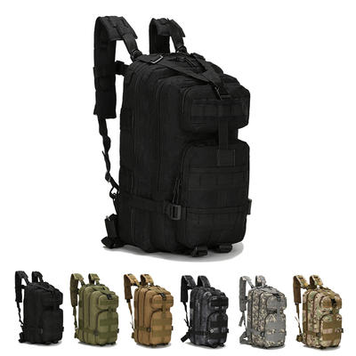 Waterproof Tactical Camouflage Army Military Hiking Trekking Backpack 600D Nylon Camping Sport Backpack