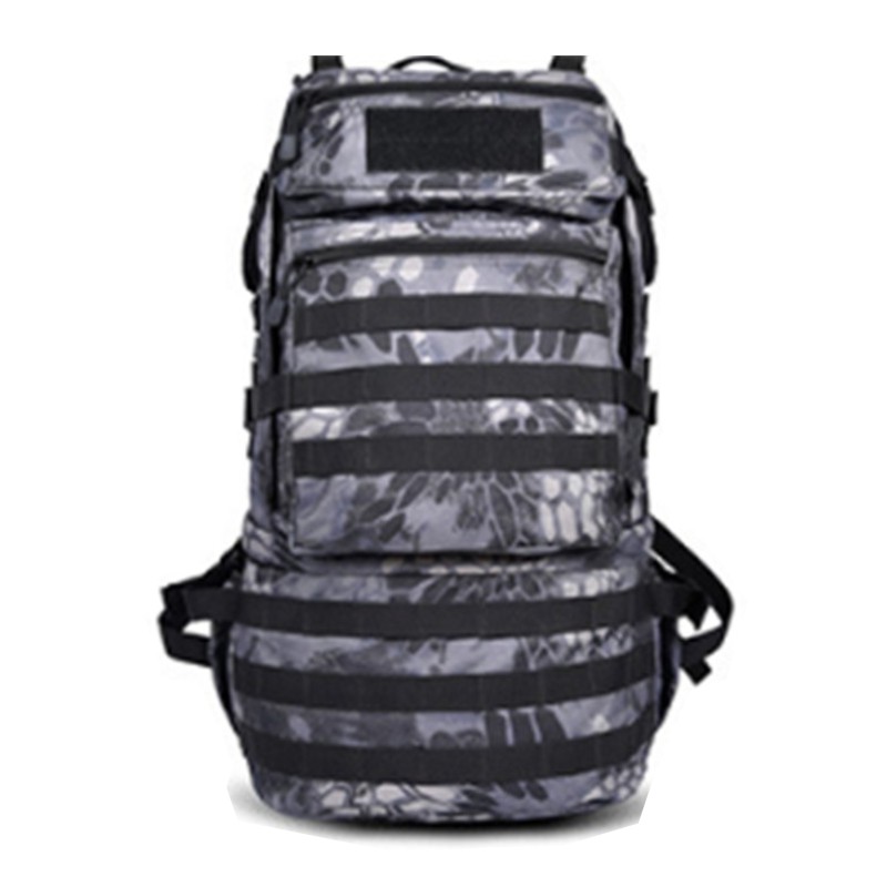 Large Capacity Outdoor Mountaineering Backpack 600D Waterproof Nylon Army Tactical Military Backpack