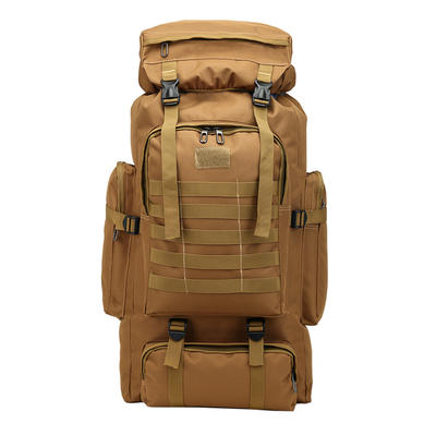 70L army professional tactical military travel waterproof outdoors camping hiking backpack 50l