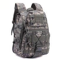 Custom Logo Mountaineering Camouflage  Army Military Tactical Backpack 35L